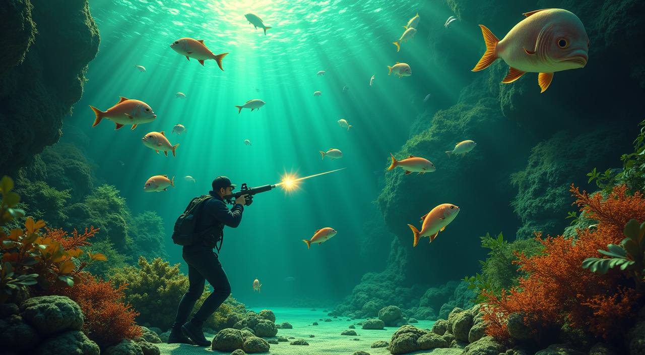rm99 Tembak Ikan Laut Dalam